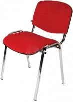 Кресло офисное ИЗО-Хром Красный